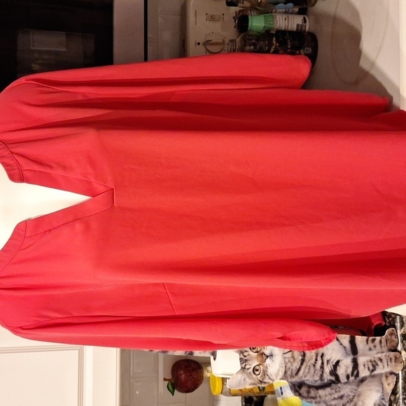 Womens Chaus 3/4 rolltab sleeve plus size blouse size 3X. EUC - Picture 1 of 5